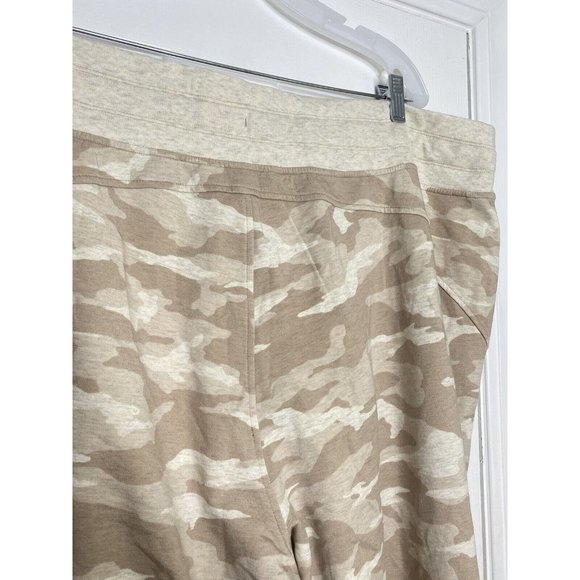 Athleta Women’s Balance Printed Jogger Pants Camouflage Beige Ran 3X New - Picture 6 of 9